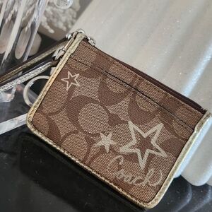 Coach mini wristlet